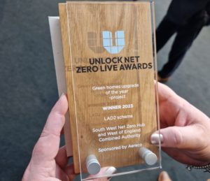 Unlock Net Zero Live award