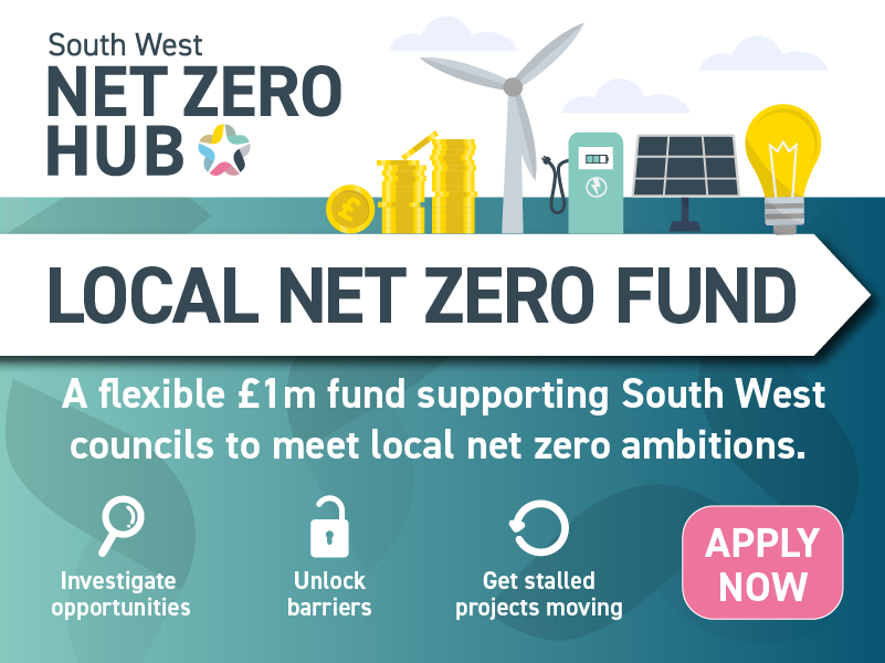 Graphic to promote Local Net Zero Fund